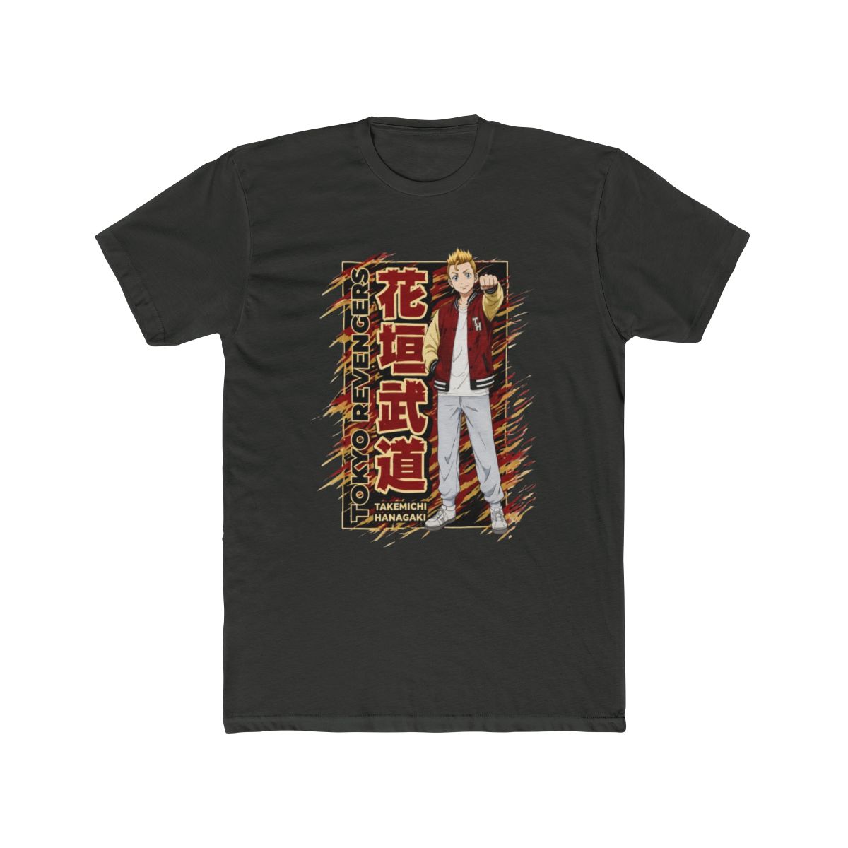 Tokyo Revengers - Takemichi Hanagaki Name T Shirt - alternate angle 5, merchandise