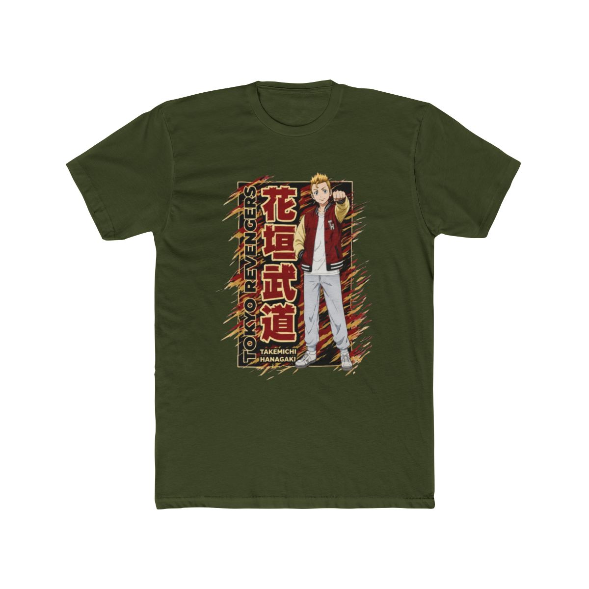 Tokyo Revengers - Takemichi Hanagaki Name T Shirt - alternate angle 4, merchandise