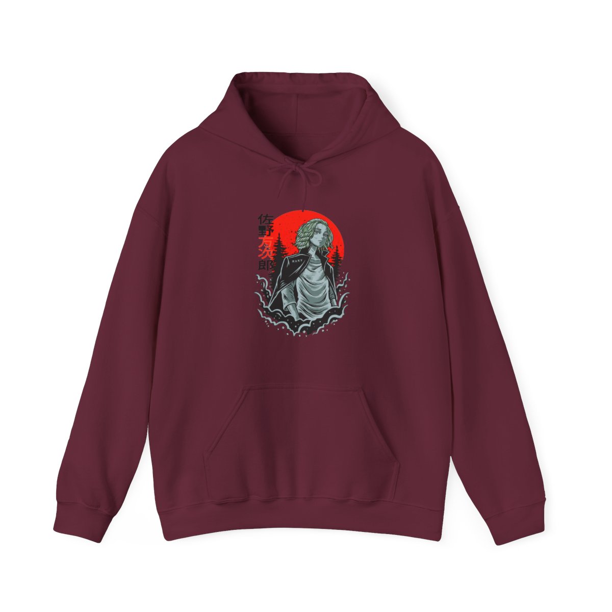 Tokyo Revengers Hoodie Manjiro Sano Heroic Jumper - alternate angle 3, merchandise