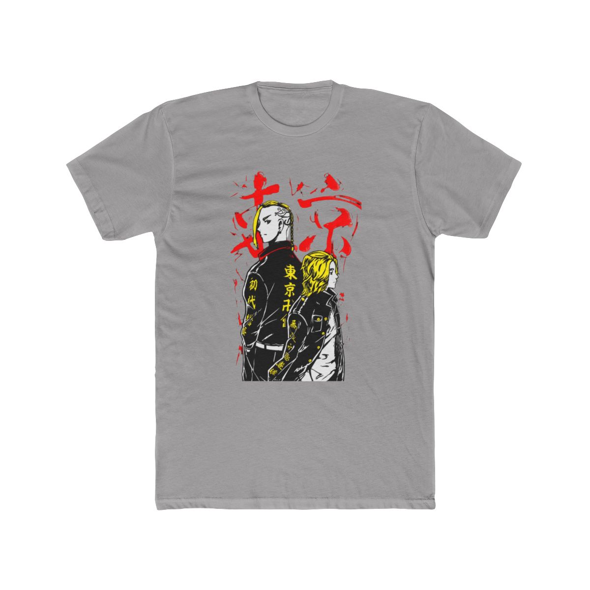 Tokyo Revengers Mikey Sano Red Silhouette Art - Official T-Shirts merchandise