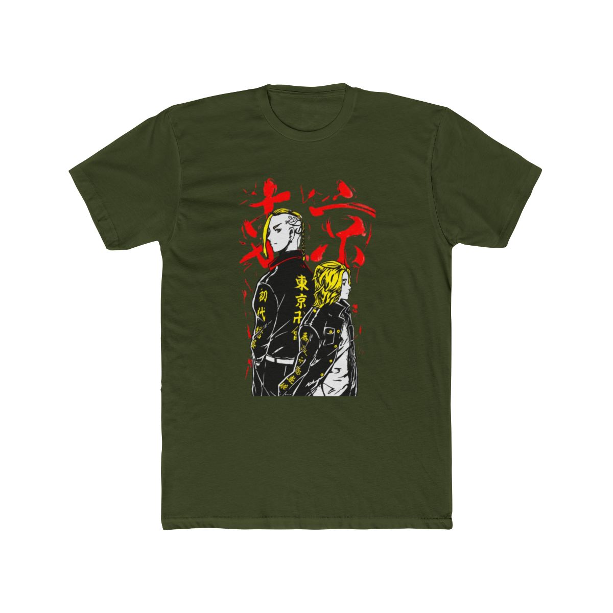 Tokyo Revengers Mikey Sano Red Silhouette Art - alternate angle 4, merchandise