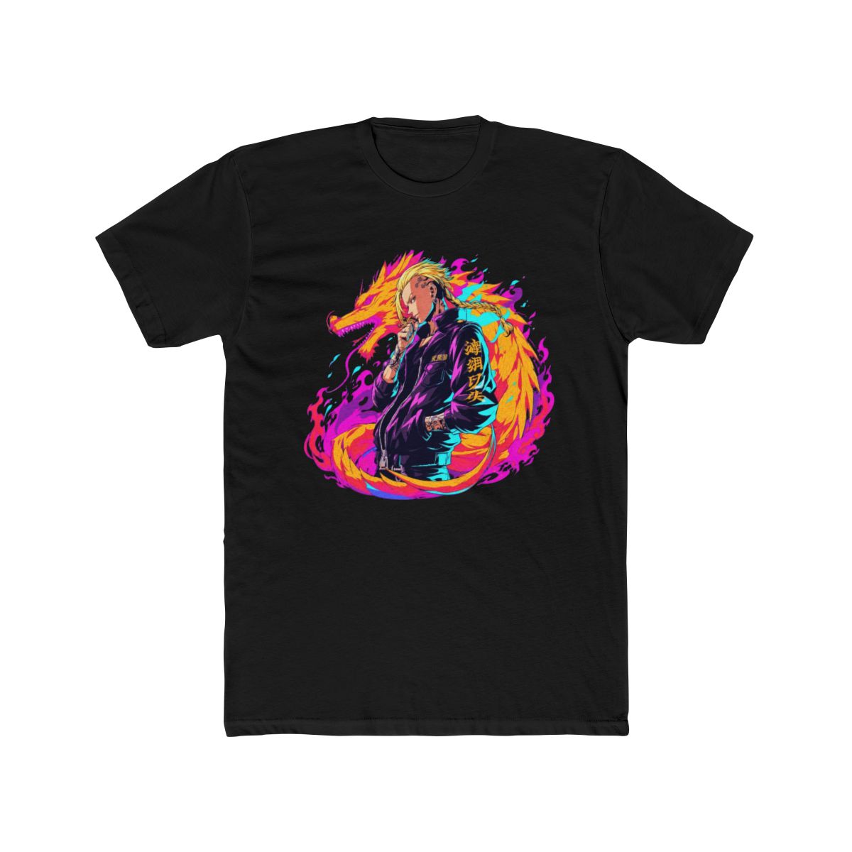draken tokyo revengers Neon? Tokyo Revengers T Shirt - alternate angle 4, merchandise