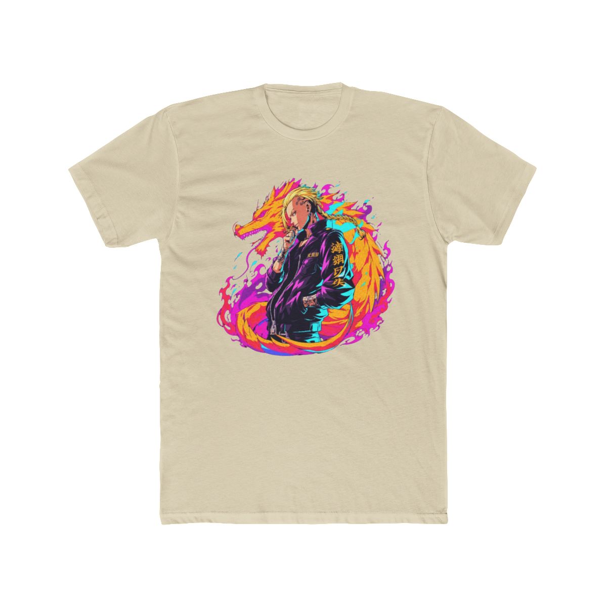 draken tokyo revengers Neon? Tokyo Revengers T Shirt - alternate angle 5, merchandise