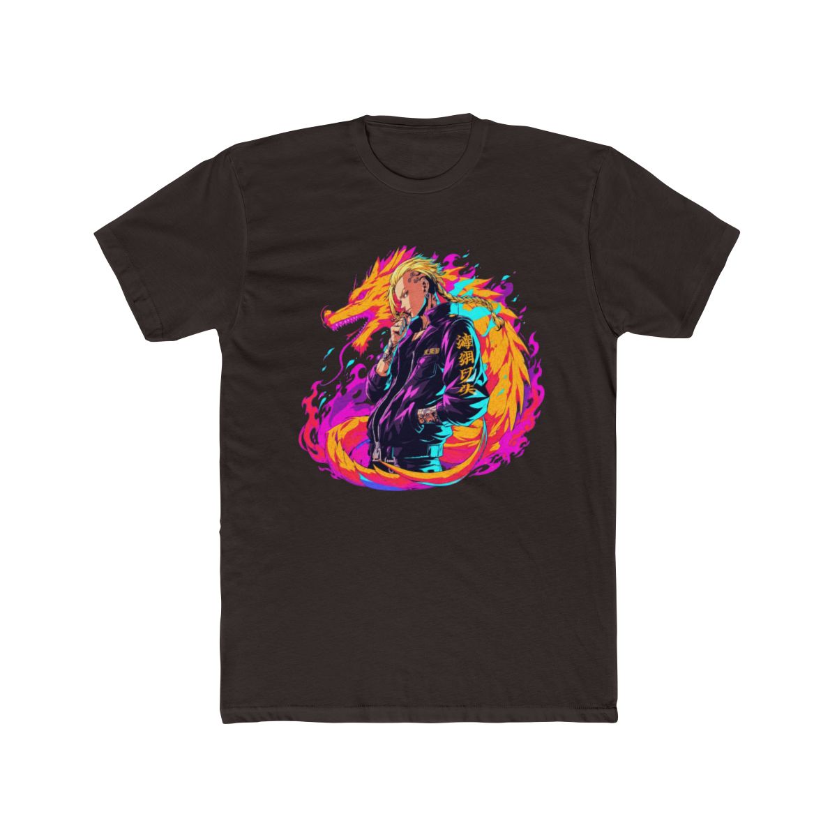 draken tokyo revengers Neon? Tokyo Revengers T Shirt - alternate angle 3, merchandise