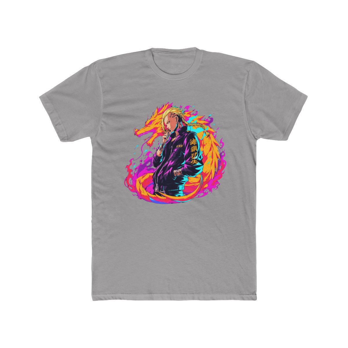 draken tokyo revengers Neon? Tokyo Revengers T Shirt - alternate angle 2, merchandise