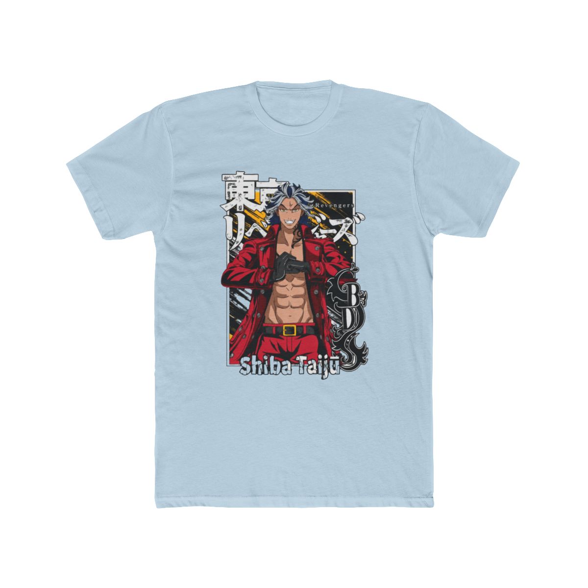 Shiba-Taiju Tokyo Revengers Revengers Anime Manga Fan T Shirt - alternate angle 2, merchandise