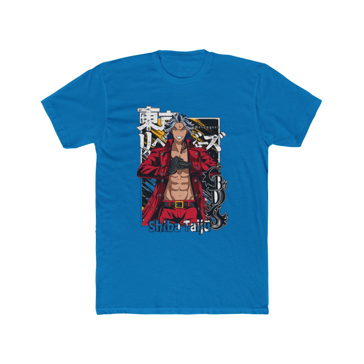 Shiba-Taiju Tokyo Revengers Revengers Anime Manga Fan T Shirt - alternate angle 3, merchandise