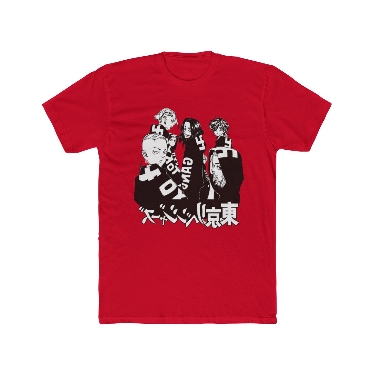 Tokyo Revengers Gang Poster T Shirt - alternate angle 3, merchandise