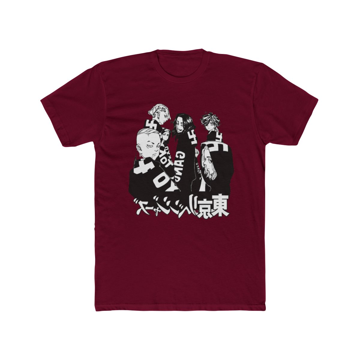 Tokyo Revengers Gang Poster T Shirt - alternate angle 2, merchandise