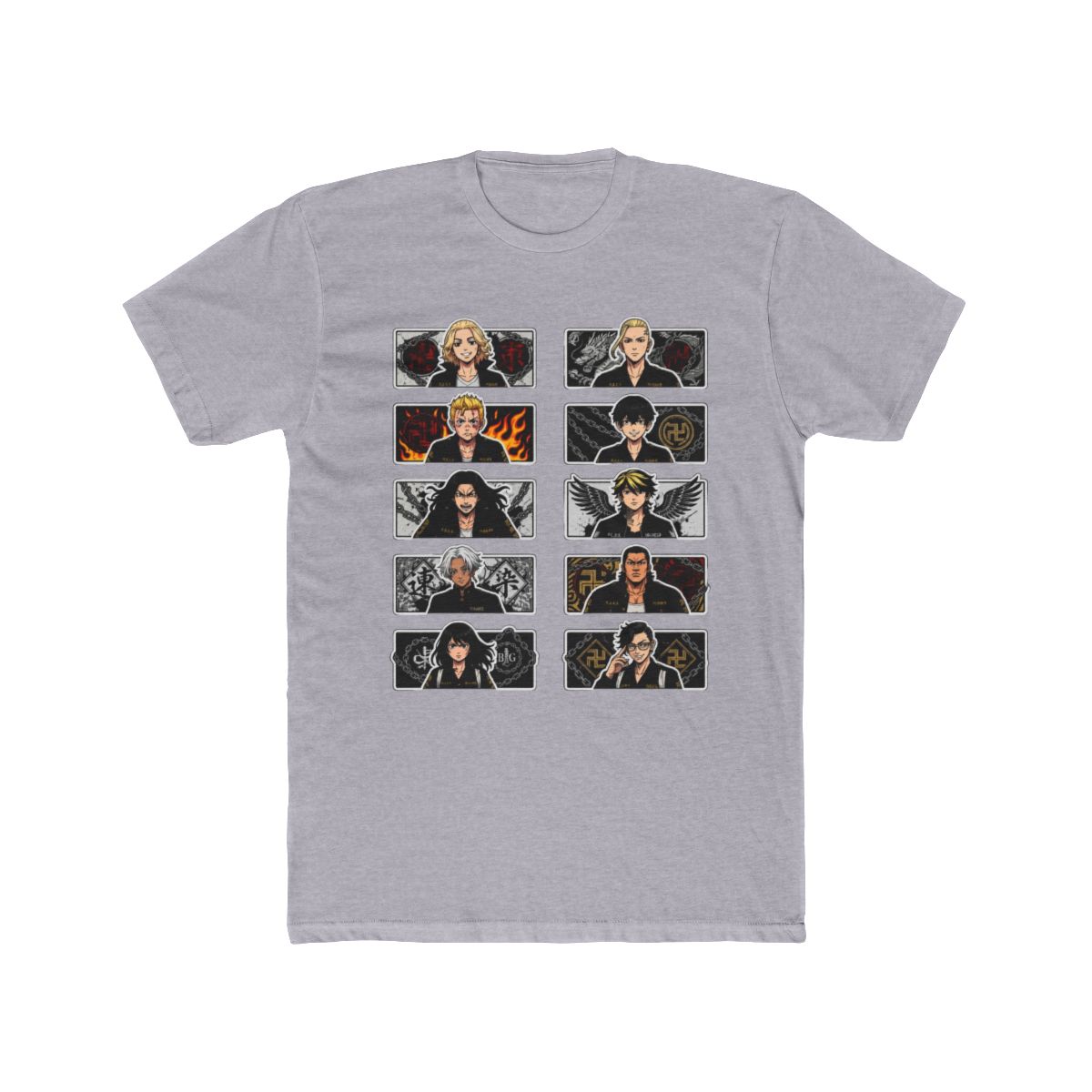 Tokyo Revengers Biker Insignias T Shirt