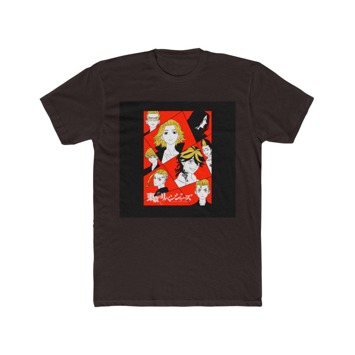 Tokyo Revengers - Red Panel Character T Shirt - alternate angle 2, merchandise