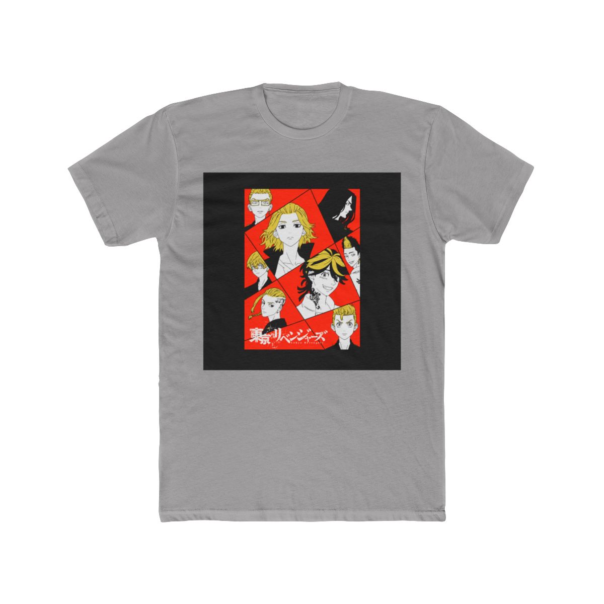 Tokyo Revengers - Red Panel Character T Shirt - Official T-Shirts merchandise
