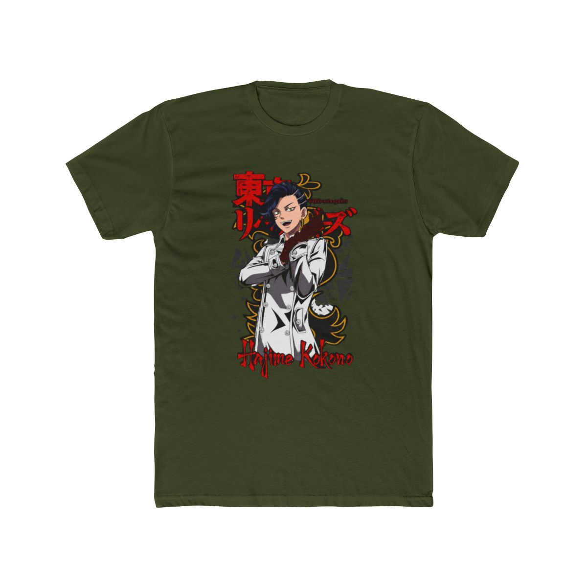 Hajime Kokono Tokyo Revengers Anime Fan Manga Series T Shirt - alternate angle 5, merchandise