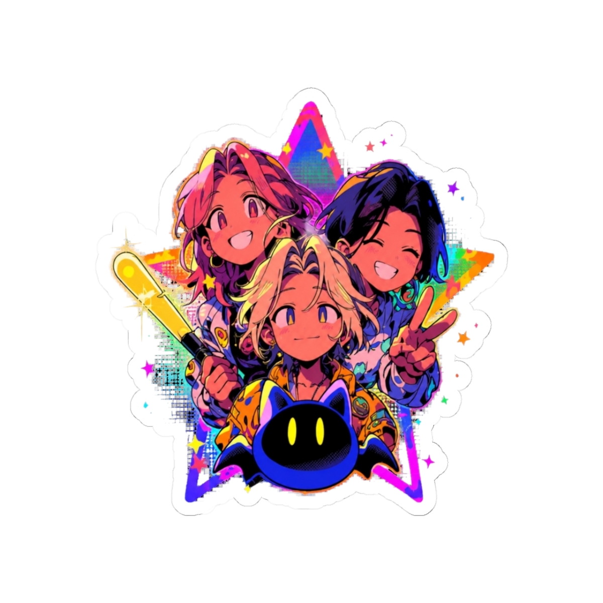 Tokyo Revengers Trio Fan Art Sticker