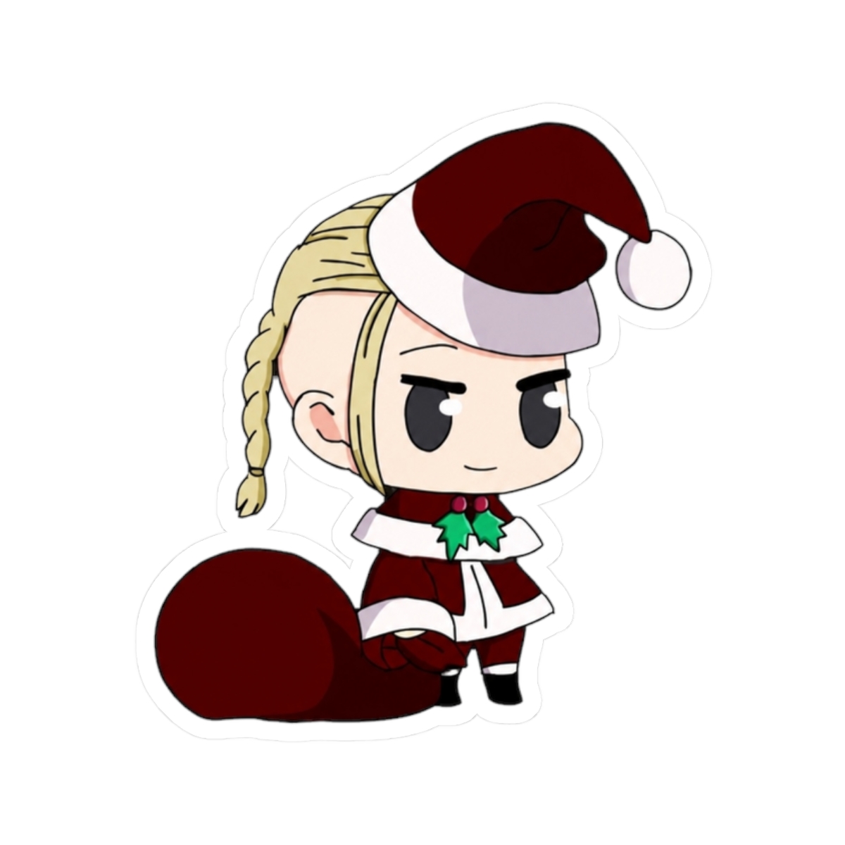 Draken Inspired Christmas - Tokyo Style Santa with Street Attitude | Tokyo Revengers - alternate angle 3, merchandise