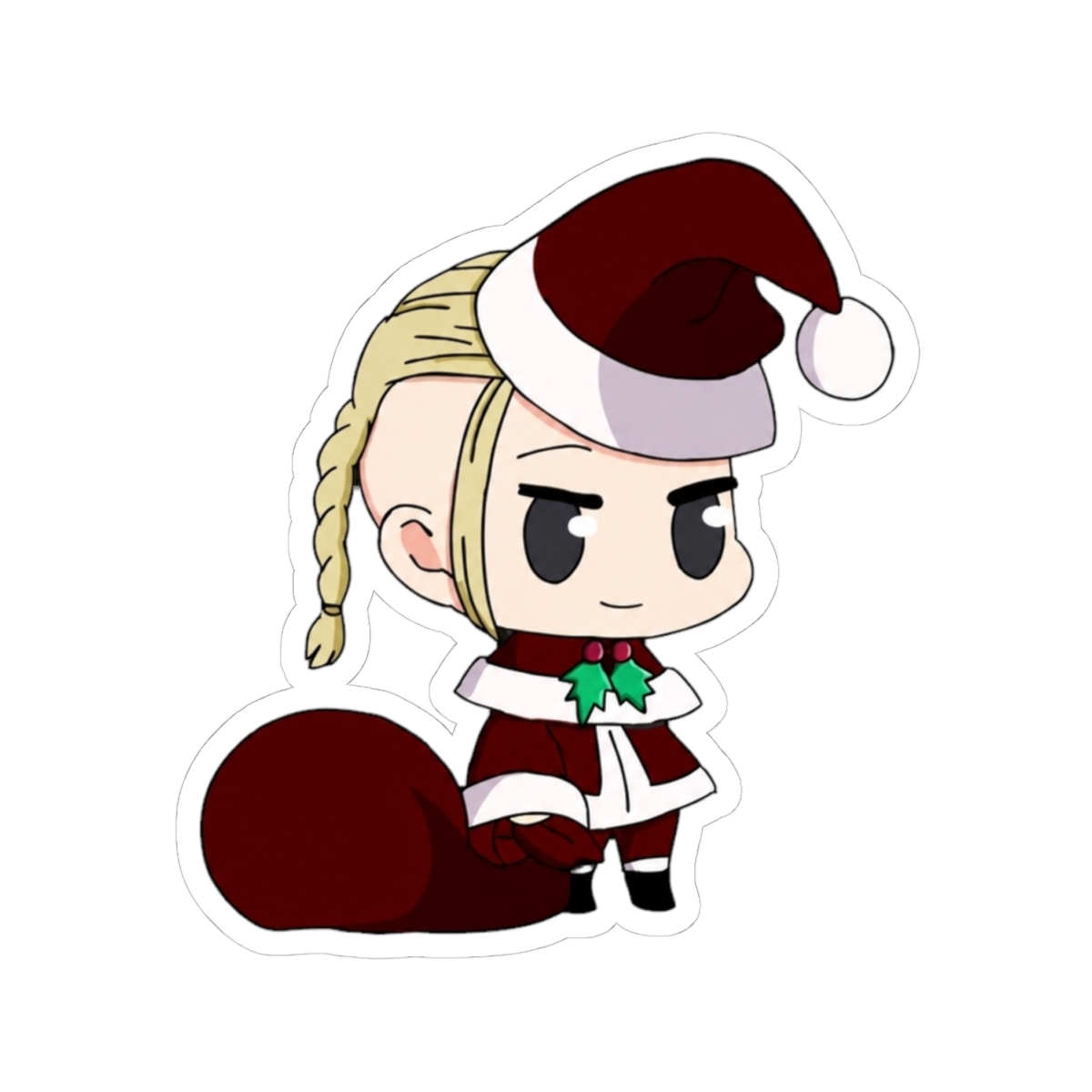 Draken Inspired Christmas - Tokyo Style Santa with Street Attitude | Tokyo Revengers - alternate angle 1, merchandise