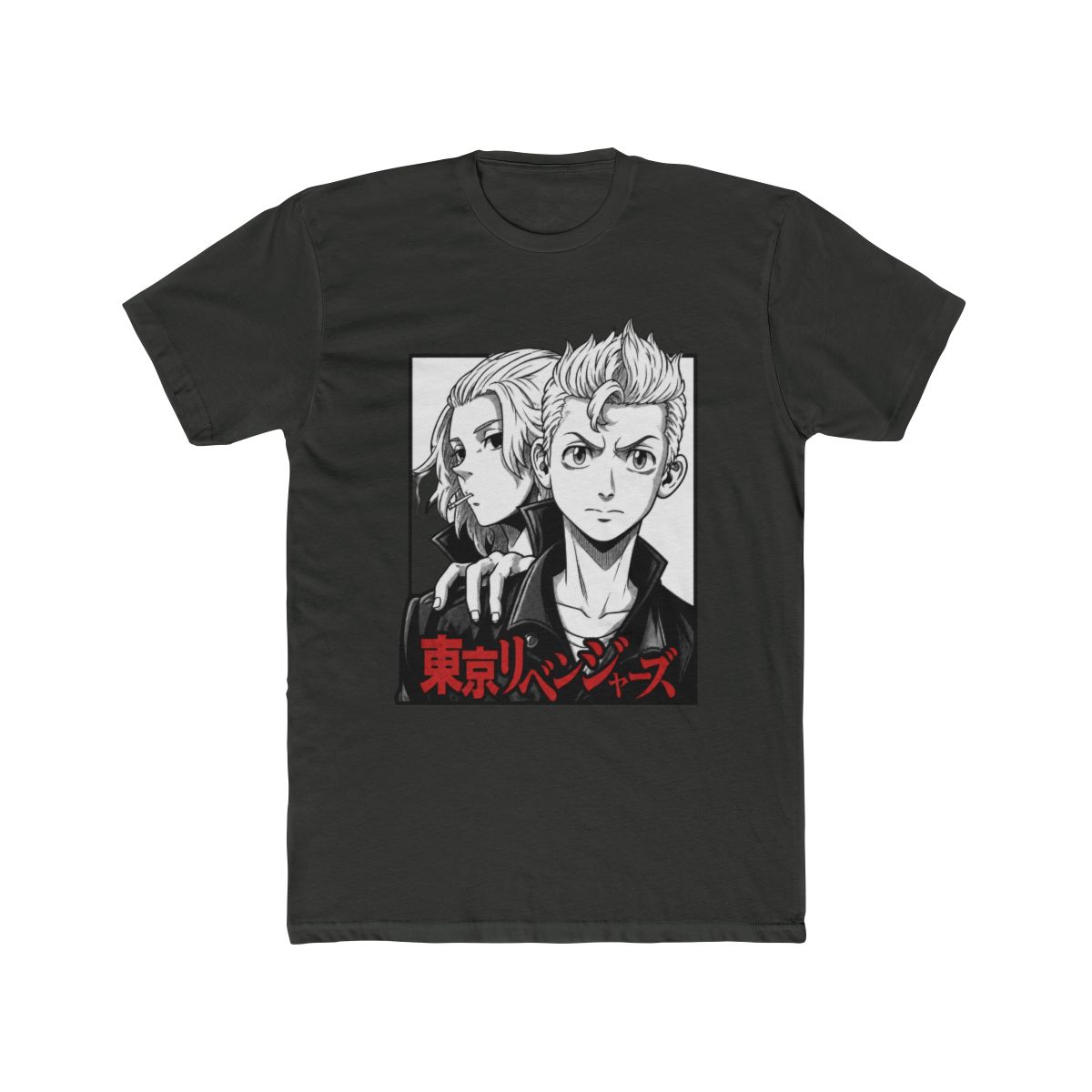 東京リベンジャーズ Tokyo Revengers Mikey Draken Anime Manga Fandom T Shirt - alternate angle 5, merchandise