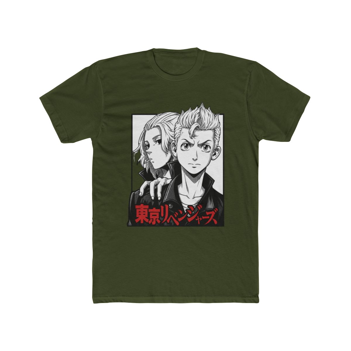 東京リベンジャーズ Tokyo Revengers Mikey Draken Anime Manga Fandom T Shirt - alternate angle 4, merchandise