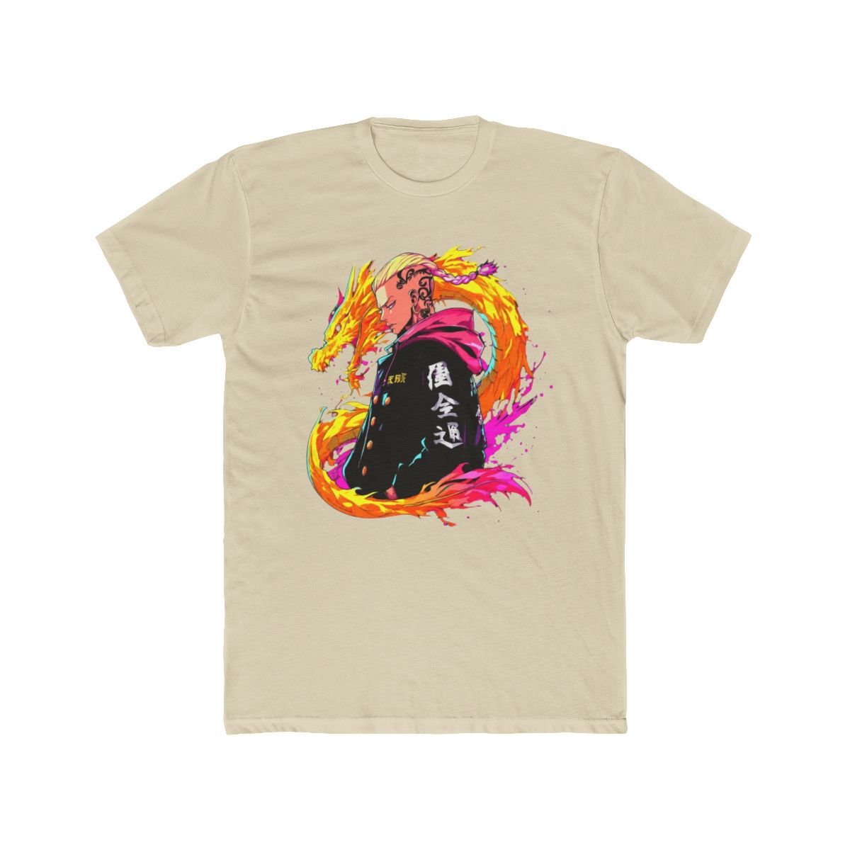 Tokyo Revengers Draken Dragon Anime Art T Shirt - alternate angle 4, merchandise