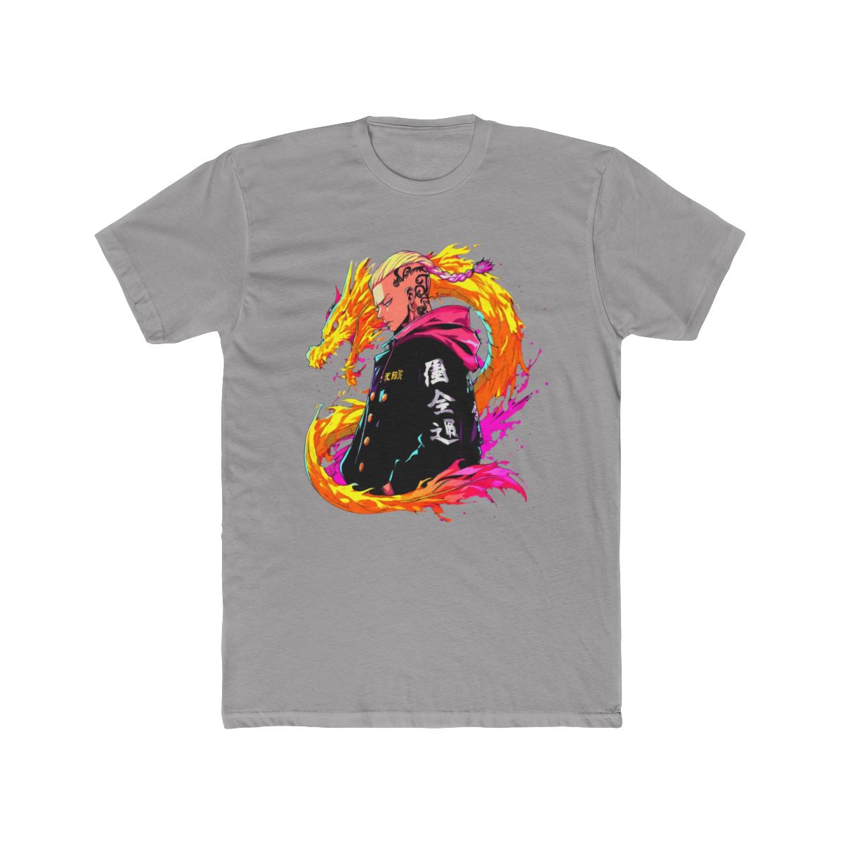 Tokyo Revengers Draken Dragon Anime Art T Shirt - alternate angle 2, merchandise