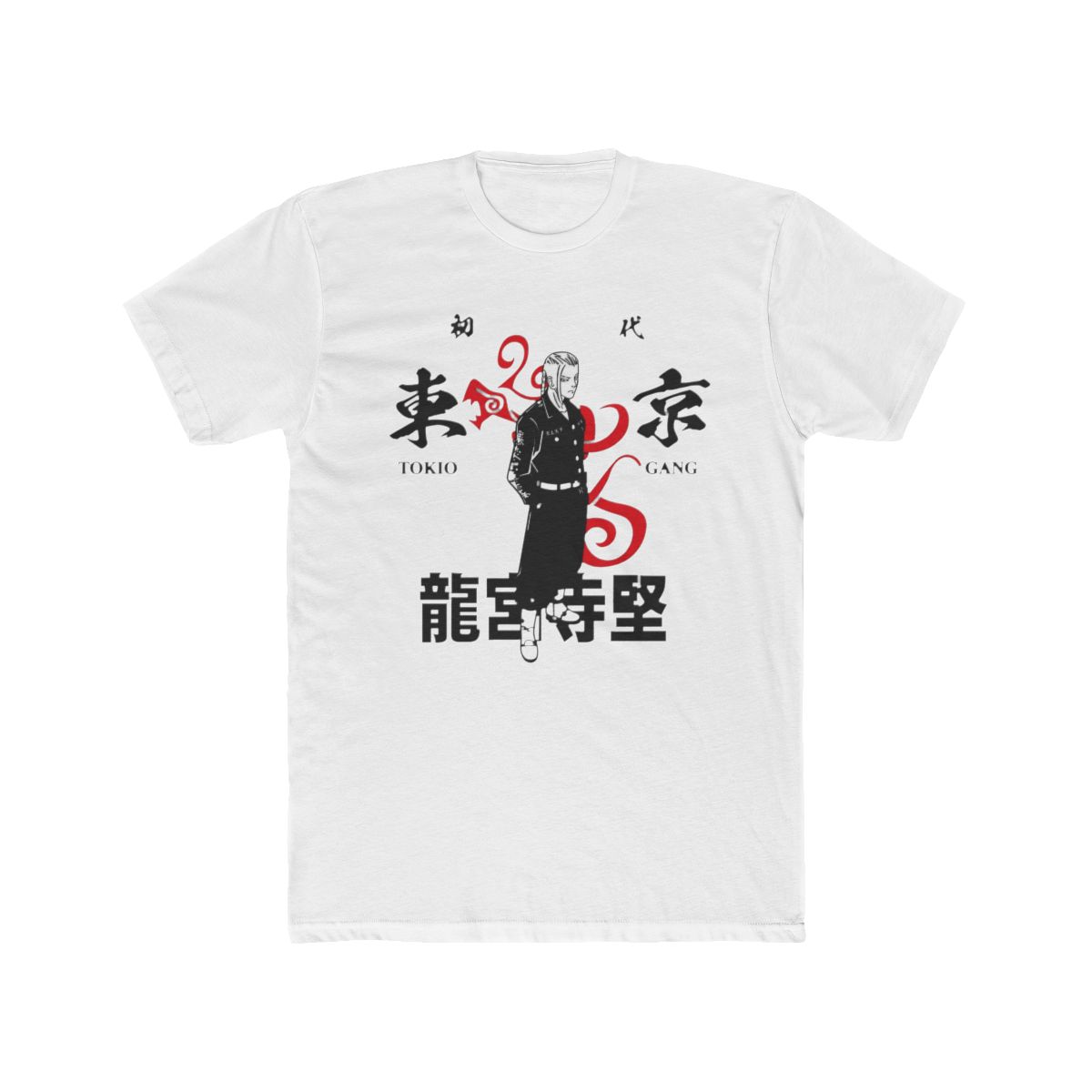 Draken - Tokyo Revengers Kanji Art T Shirt - Official T-Shirts merchandise