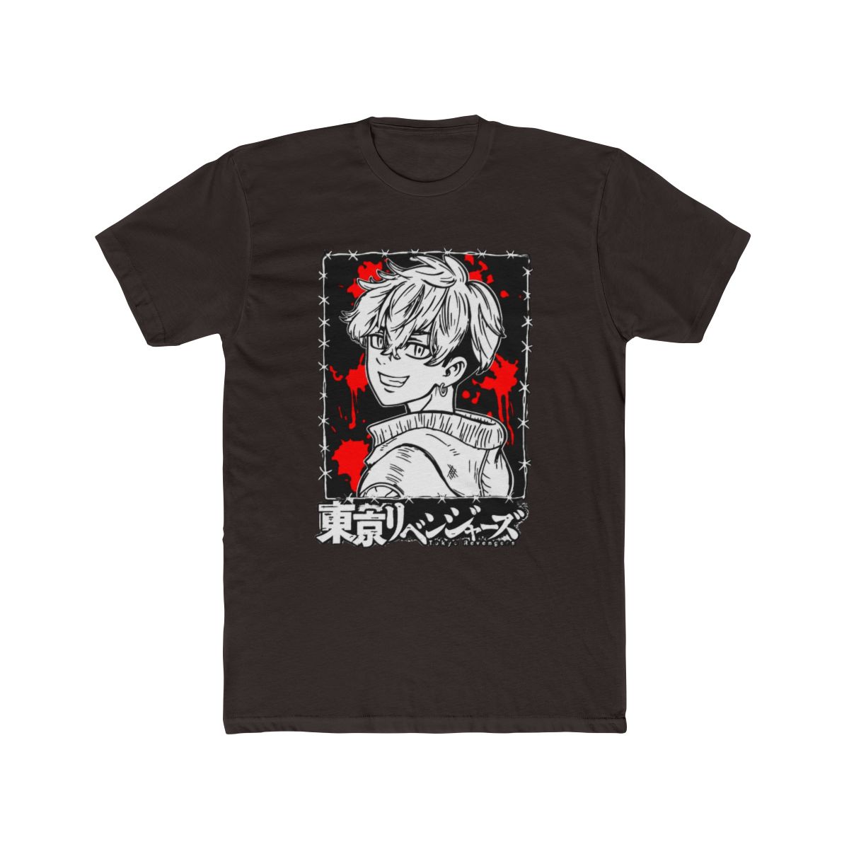 Sanzu Haruchiyo - Tokyo Revengers T Shirt - alternate angle 2, merchandise
