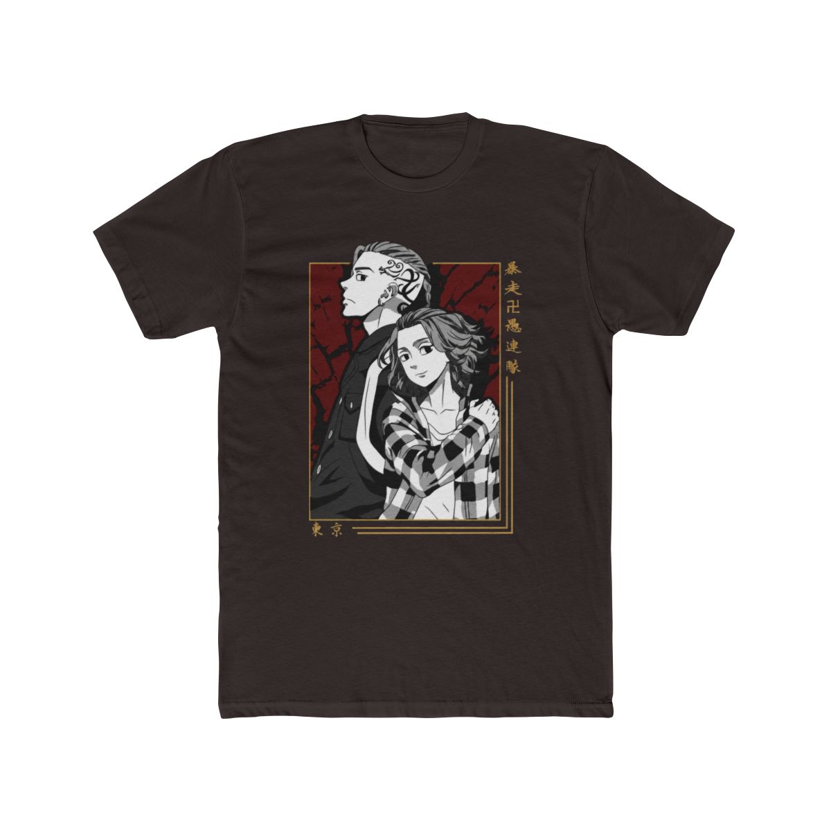 Draken and Mikey - Tokyo Revengers T Shirt - alternate angle 2, merchandise