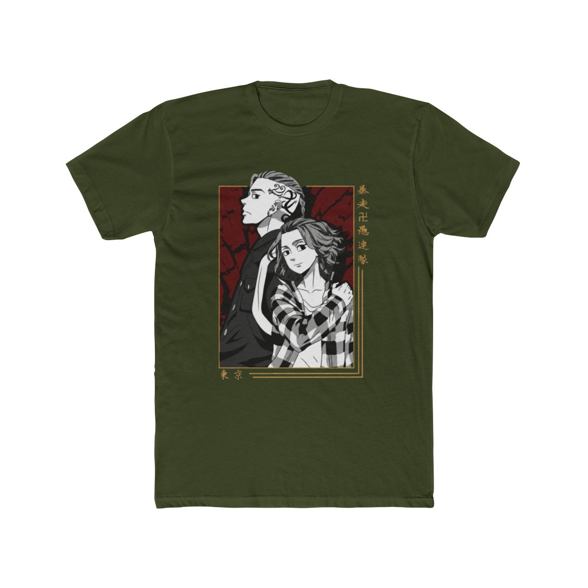 Draken and Mikey - Tokyo Revengers T Shirt - alternate angle 4, merchandise