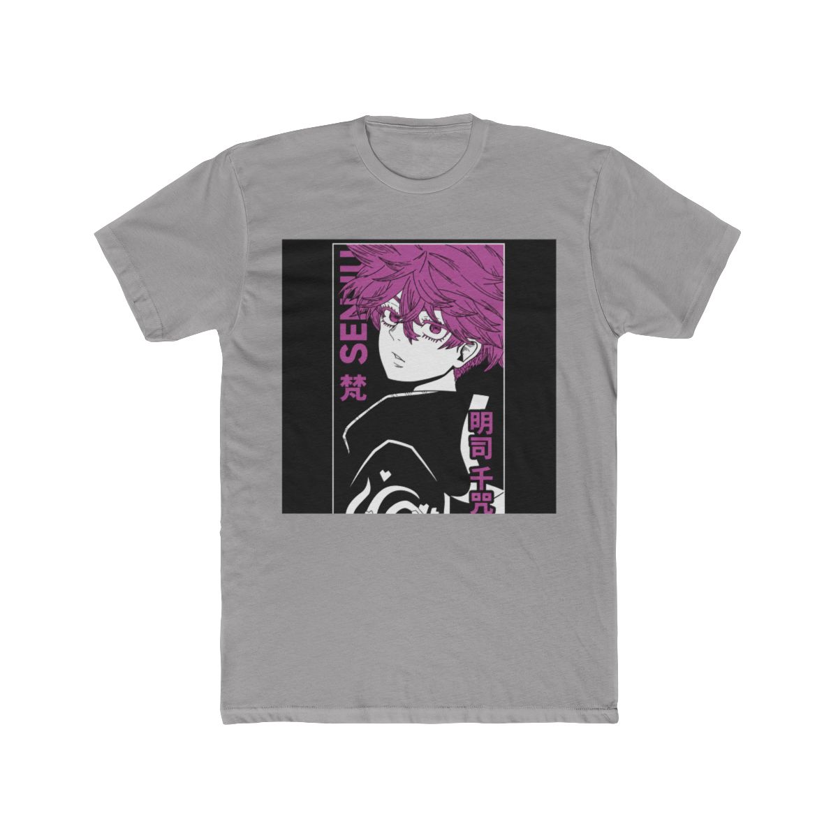 Tokyo Revengers - Senju Purple Monochrome T Shirt - Official T-Shirts merchandise