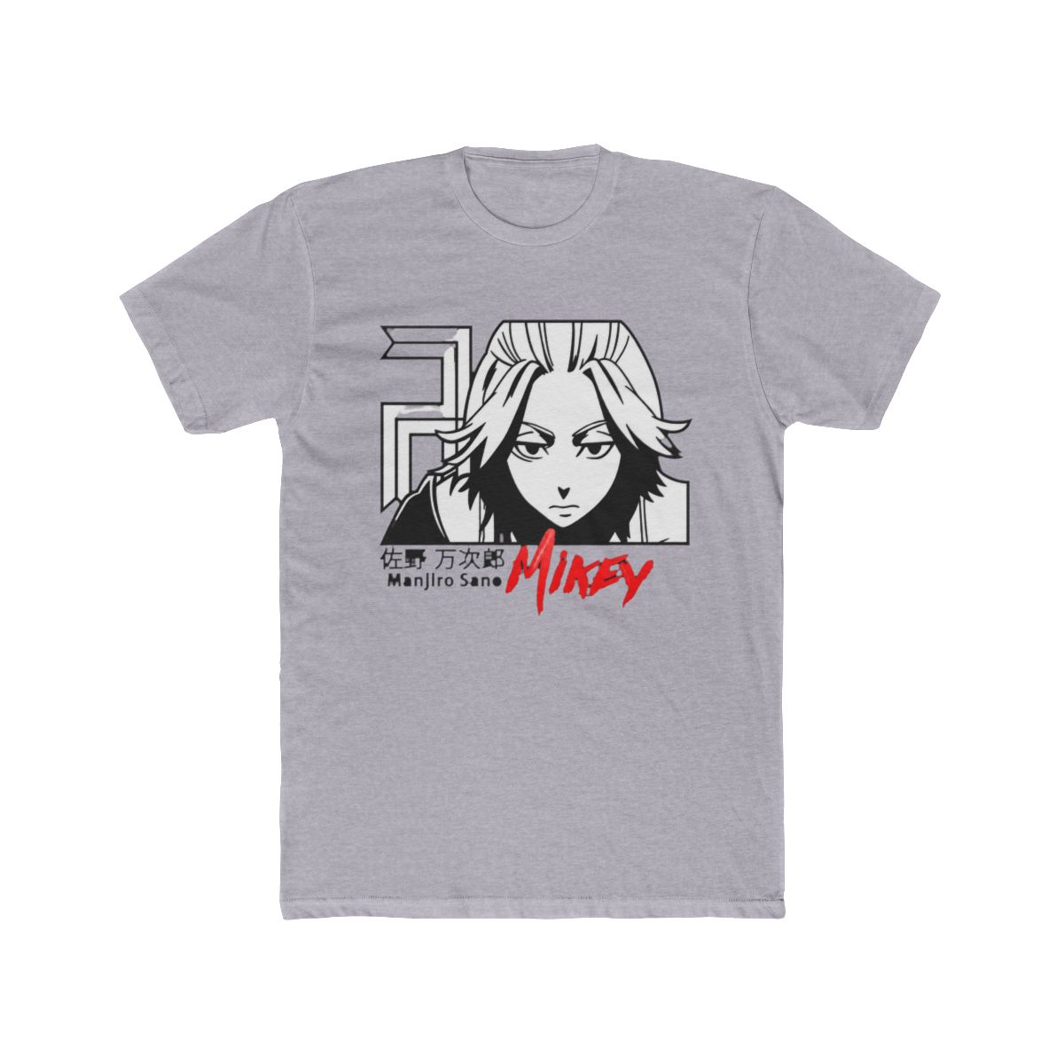 Mikey Tokyo Revengers Bold Monochrome T Shirt