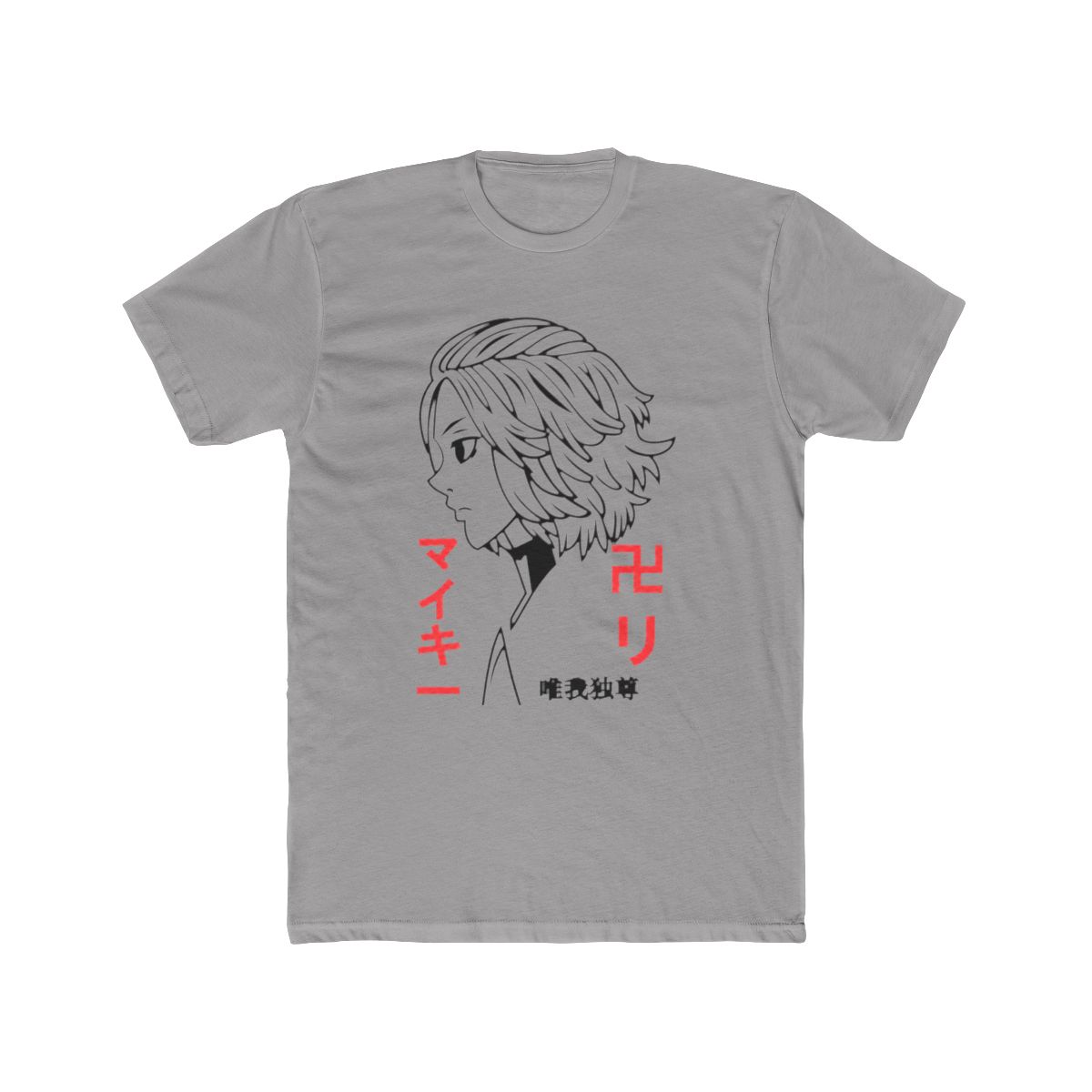 Mikey Tokyo Revengers Monochrome Profile T Shirt - Official T-Shirts merchandise