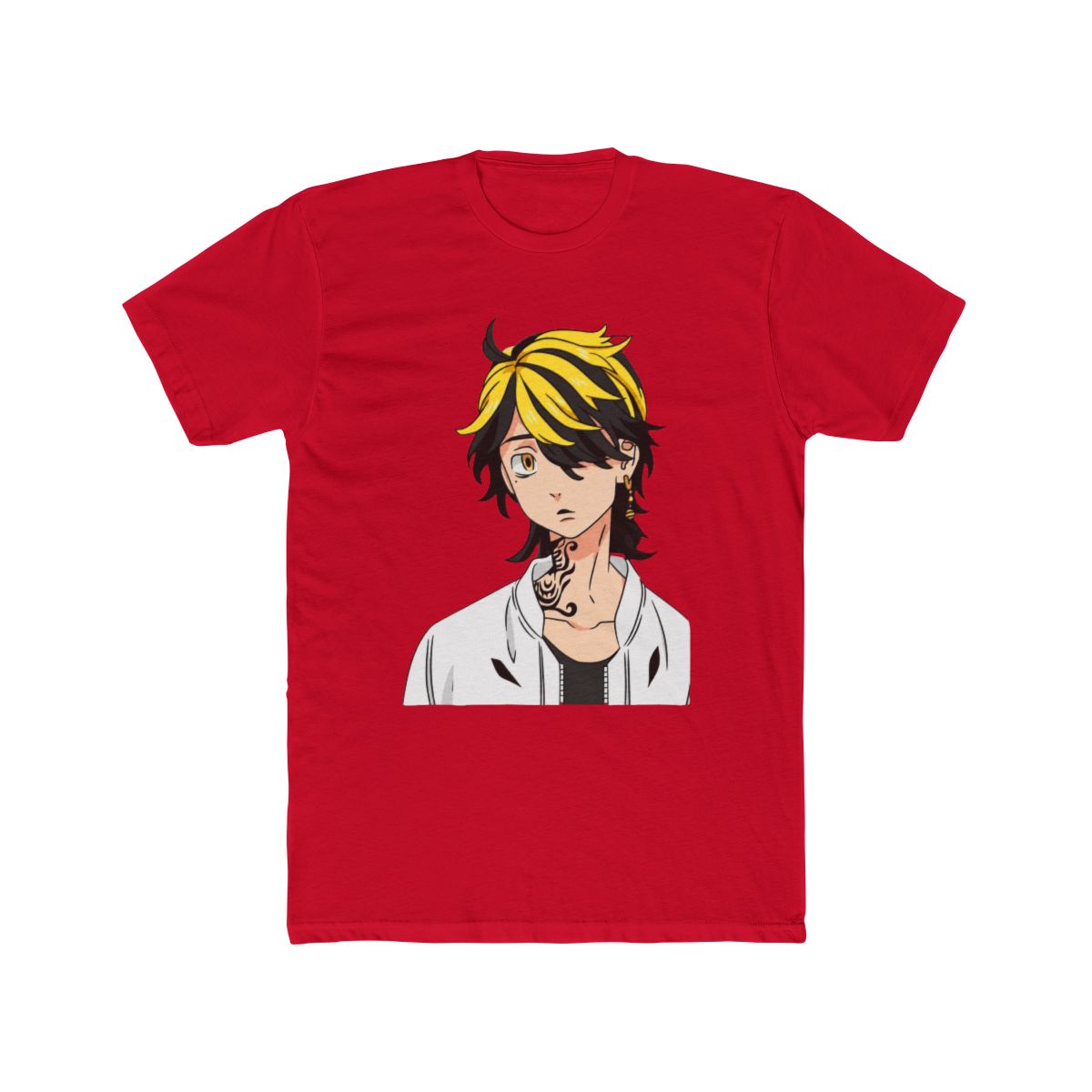 Tokyo Revengers Kazutora Edge Style T Shirt - alternate angle 2, merchandise