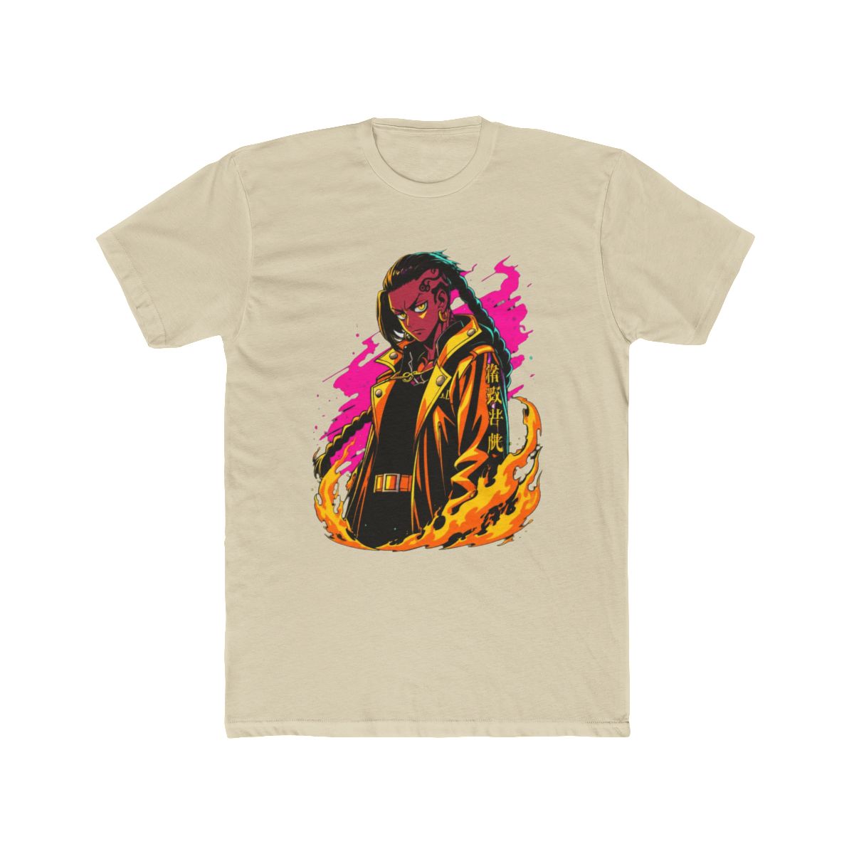Draken Tokyo Revengers Vibrant Pop Art T Shirt - alternate angle 4, merchandise