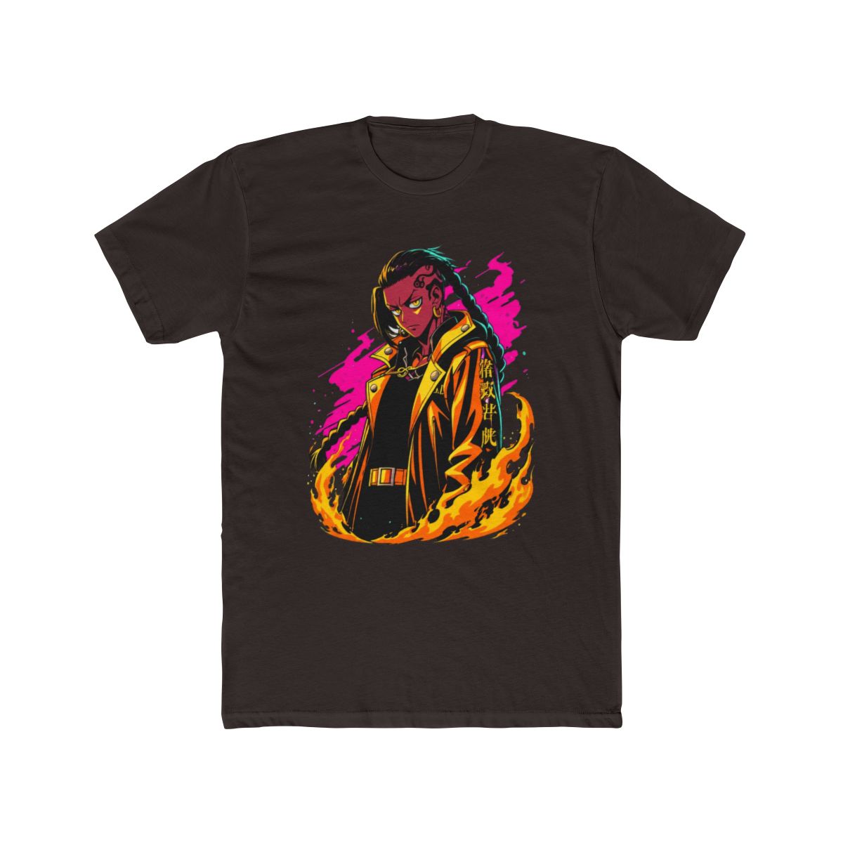 Draken Tokyo Revengers Vibrant Pop Art T Shirt - alternate angle 3, merchandise