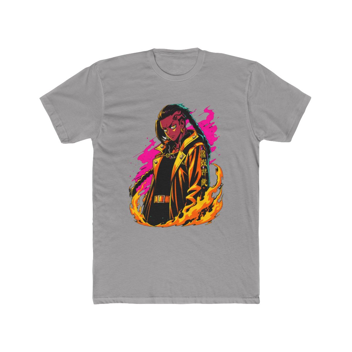 Draken Tokyo Revengers Vibrant Pop Art T Shirt - alternate angle 2, merchandise