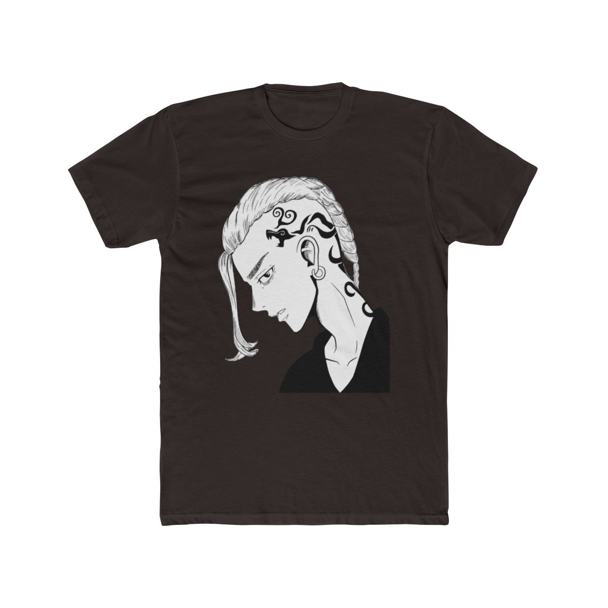 Draken Tokyo Revengers Yellow Manga Style T Shirt - alternate angle 2, merchandise