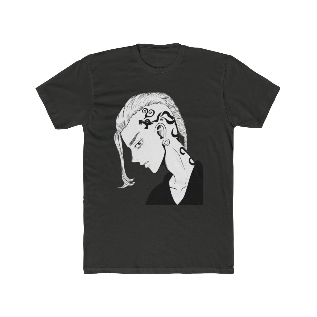 Draken Tokyo Revengers Yellow Manga Style T Shirt - alternate angle 5, merchandise