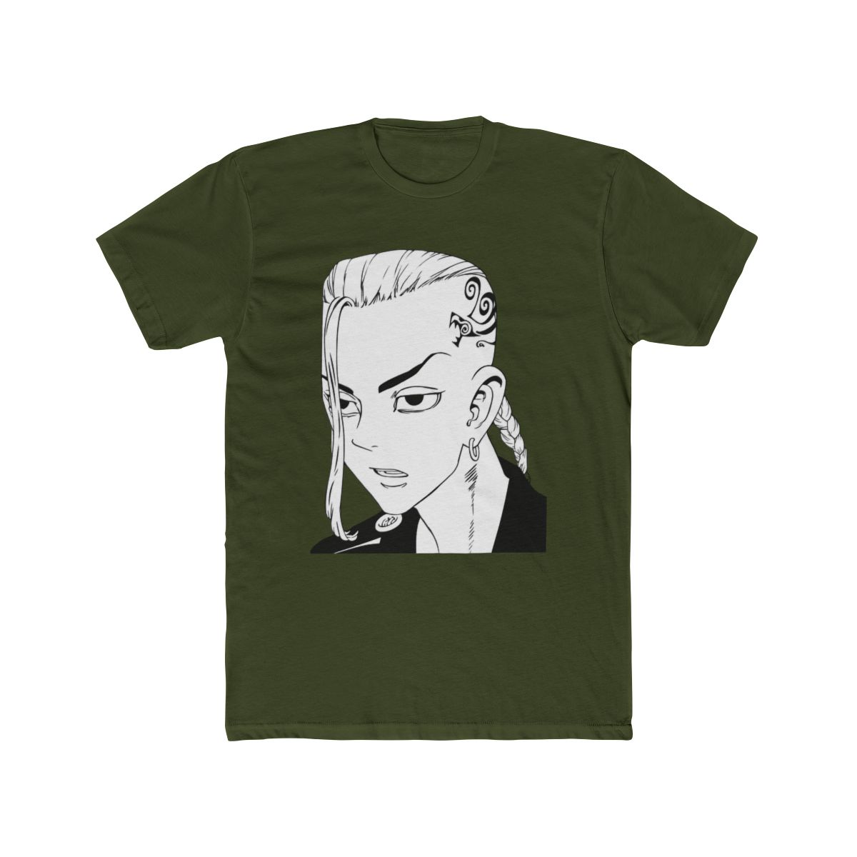 Draken Tokyo Revengers Manga Style Art T Shirt - alternate angle 4, merchandise