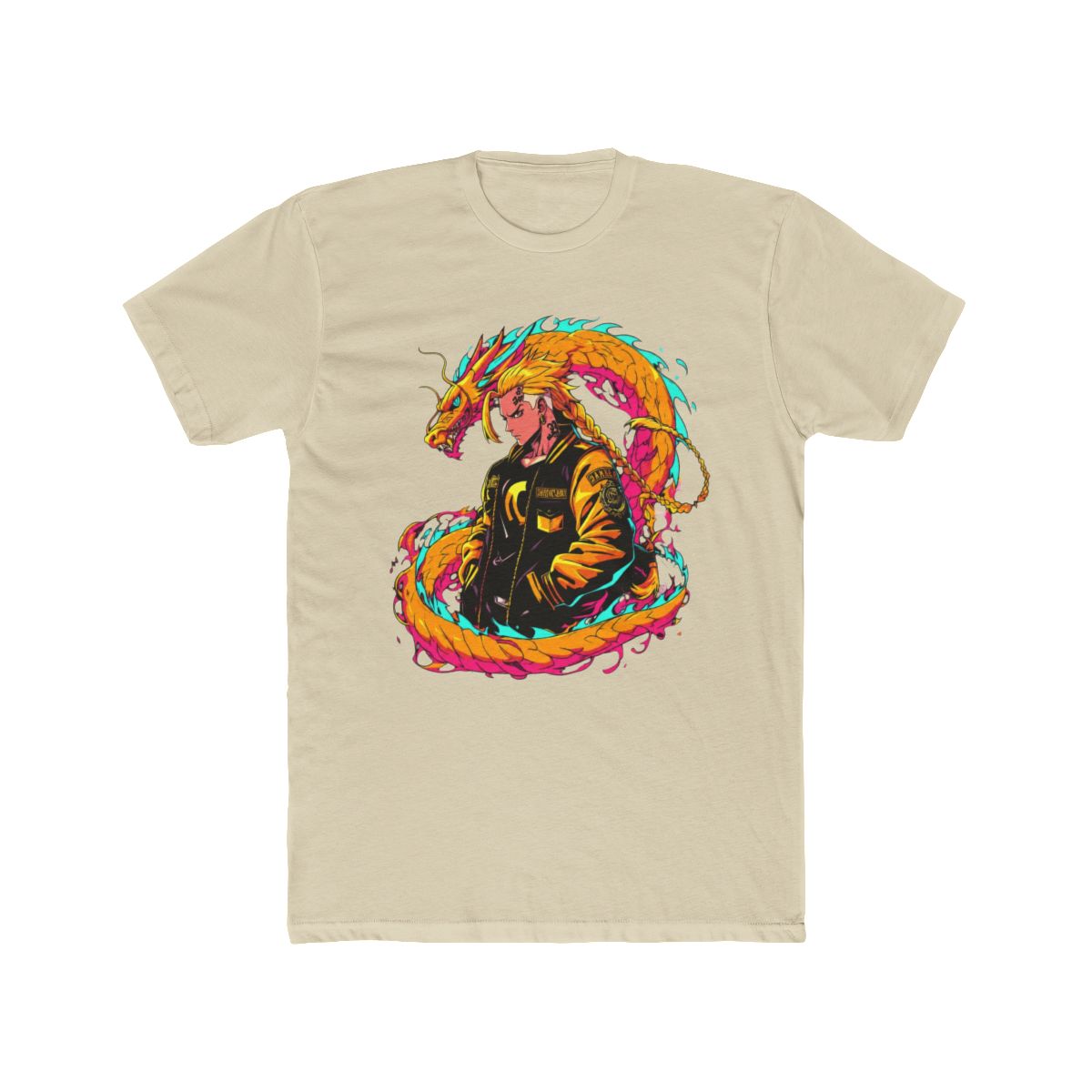 Draken Brahman Tokyo Revengers Dragon Art T Shirt - alternate angle 4, merchandise