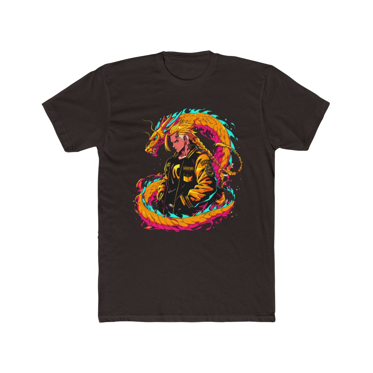 Draken Brahman Tokyo Revengers Dragon Art T Shirt - alternate angle 3, merchandise
