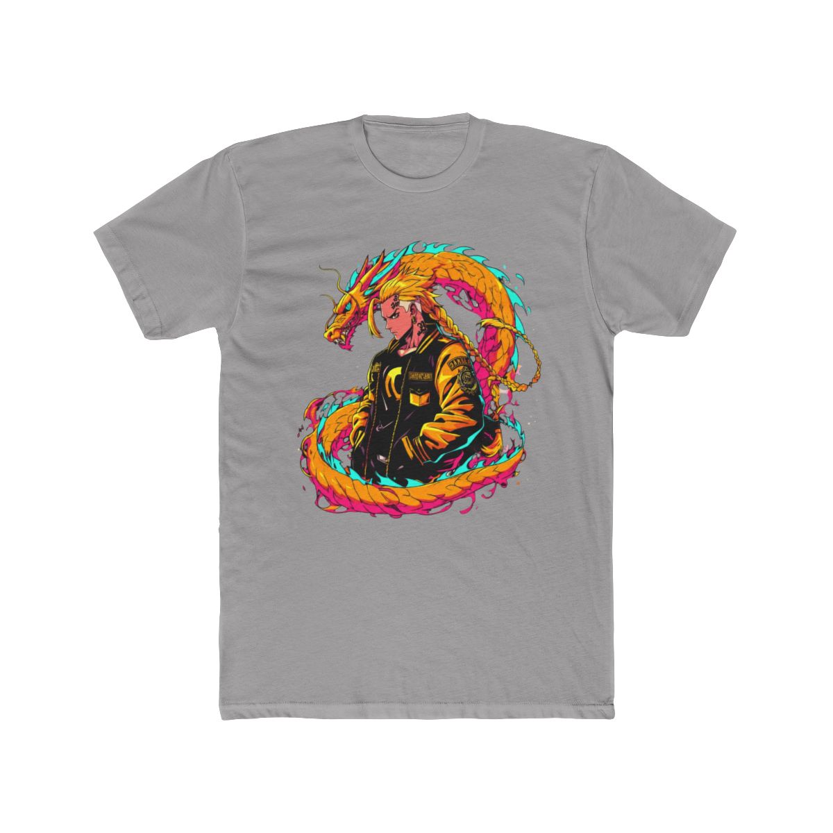 Draken Brahman Tokyo Revengers Dragon Art T Shirt - alternate angle 2, merchandise