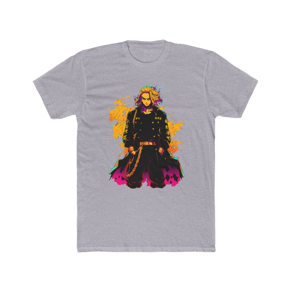 Tokyo Revengers Mikey Vibrant Anime Art T Shirt