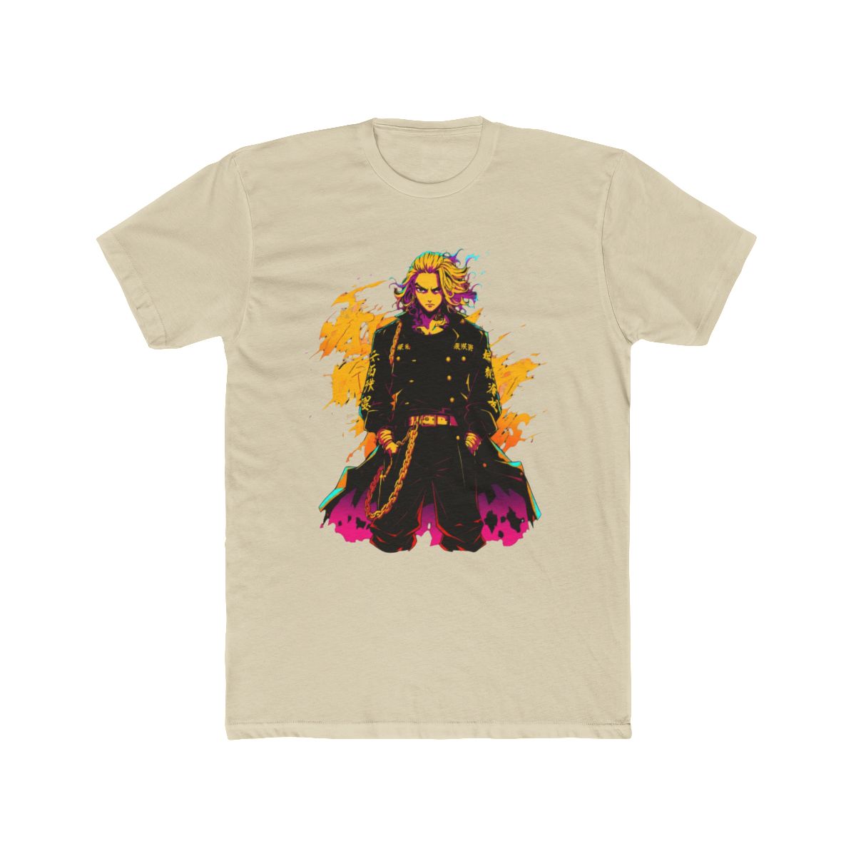 Tokyo Revengers Mikey Vibrant Anime Art T Shirt - alternate angle 4, merchandise