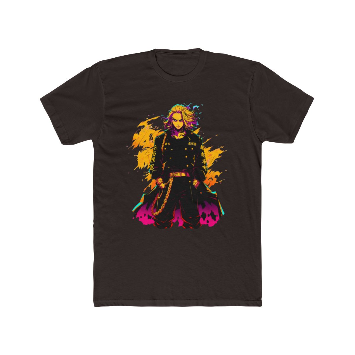 Tokyo Revengers Mikey Vibrant Anime Art T Shirt - alternate angle 3, merchandise