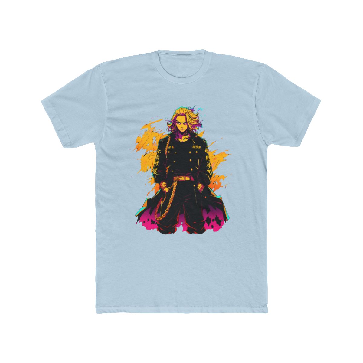 Tokyo Revengers Mikey Vibrant Anime Art T Shirt
