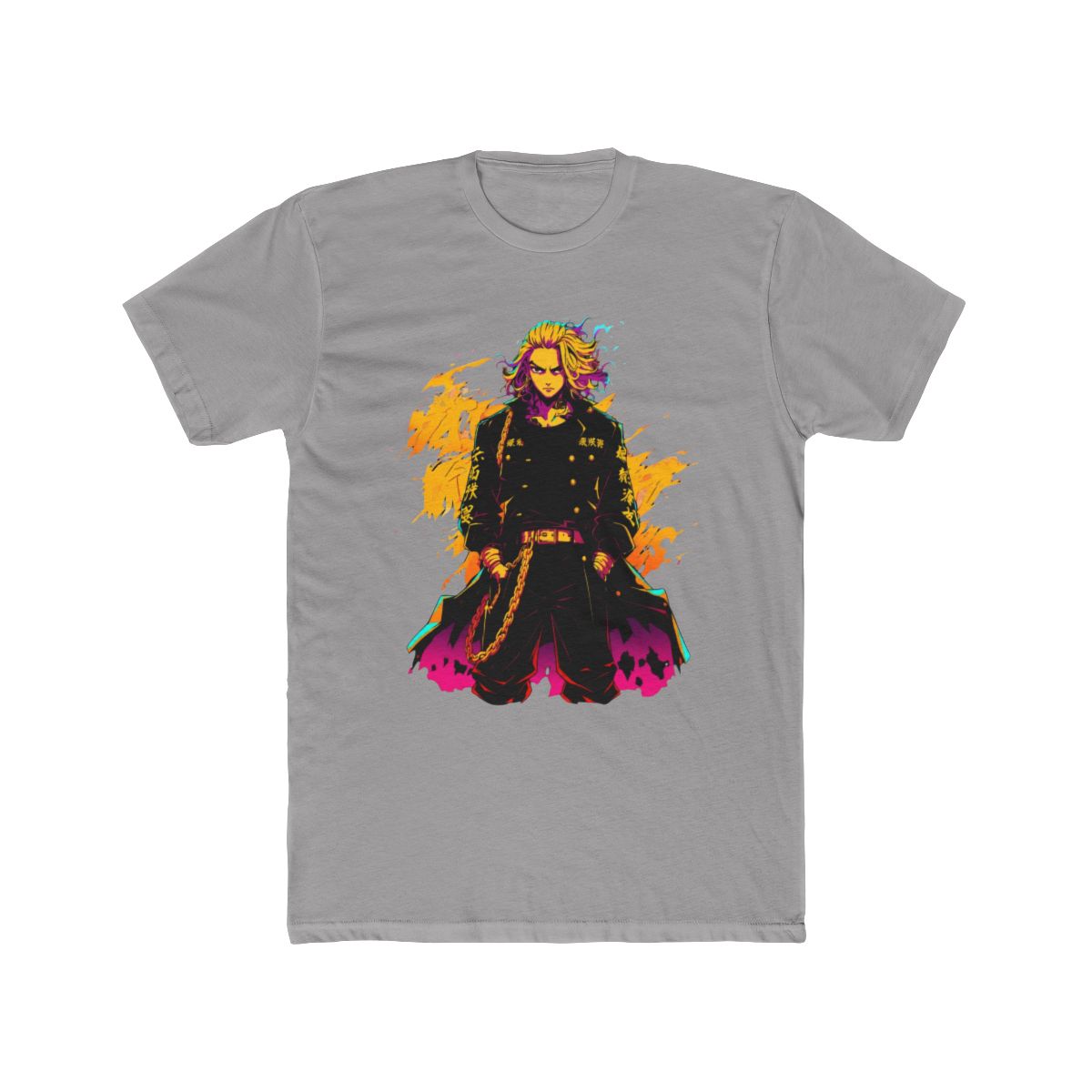 Tokyo Revengers Mikey Vibrant Anime Art T Shirt - alternate angle 2, merchandise