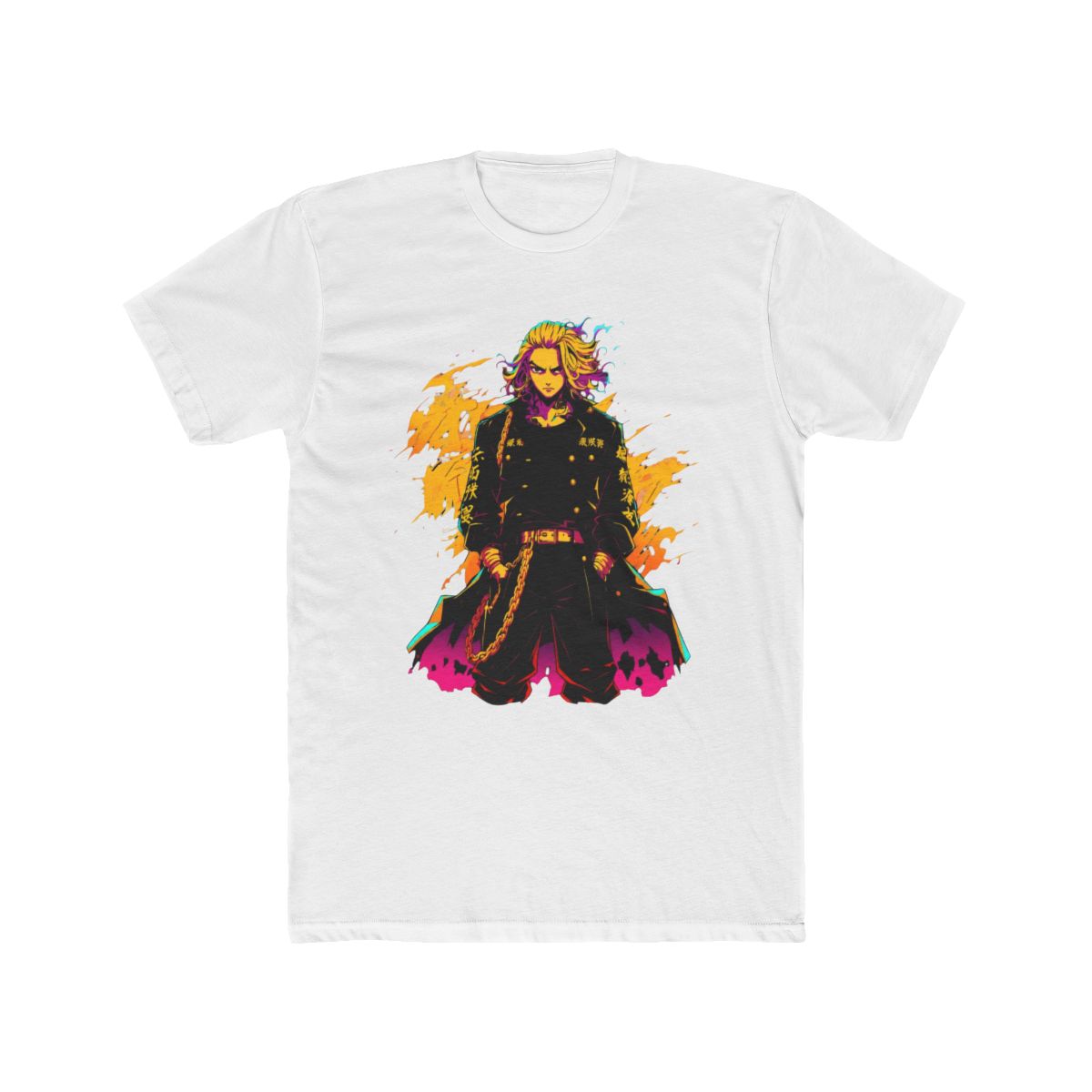 Tokyo Revengers Mikey Vibrant Anime Art T Shirt - Official T-Shirts merchandise
