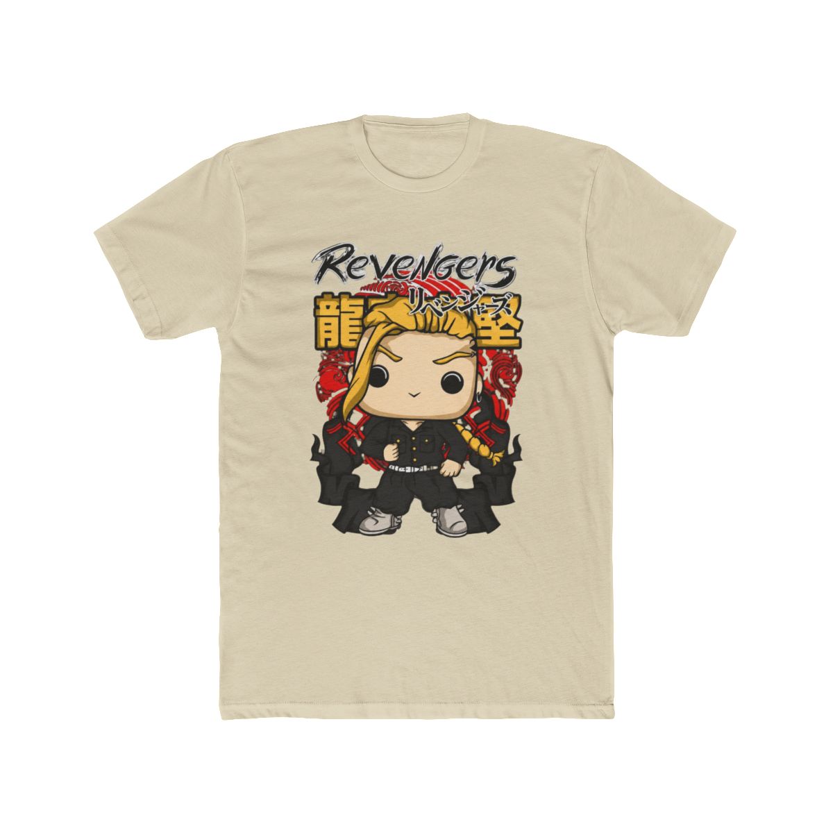 Tokyo Revengers Draken Ken Ryuguji Chibi Art T Shirt - alternate angle 5, merchandise
