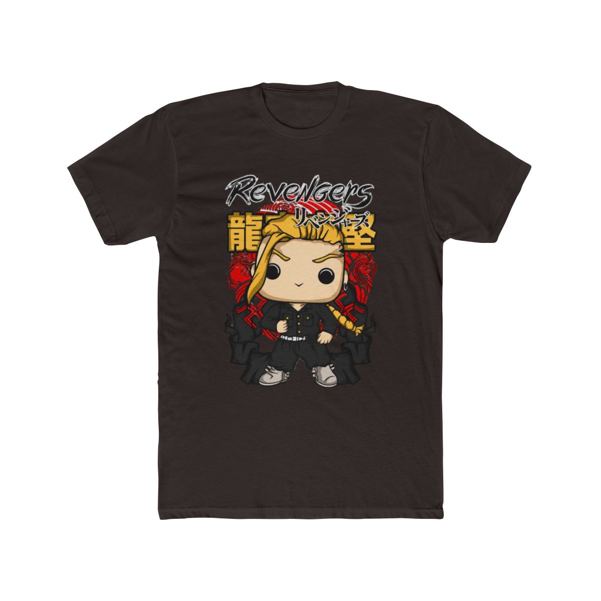 Tokyo Revengers Draken Ken Ryuguji Chibi Art T Shirt - alternate angle 4, merchandise