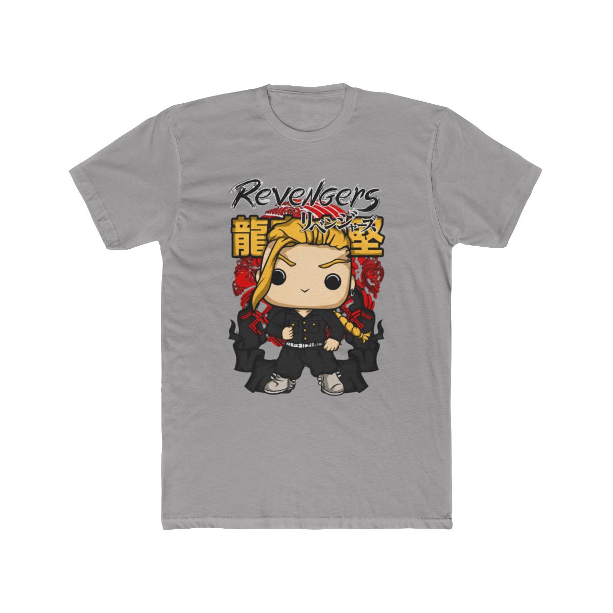 Tokyo Revengers Draken Ken Ryuguji Chibi Art T Shirt - alternate angle 3, merchandise